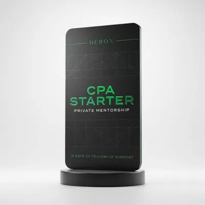 CPA Marketing Private Mentorship