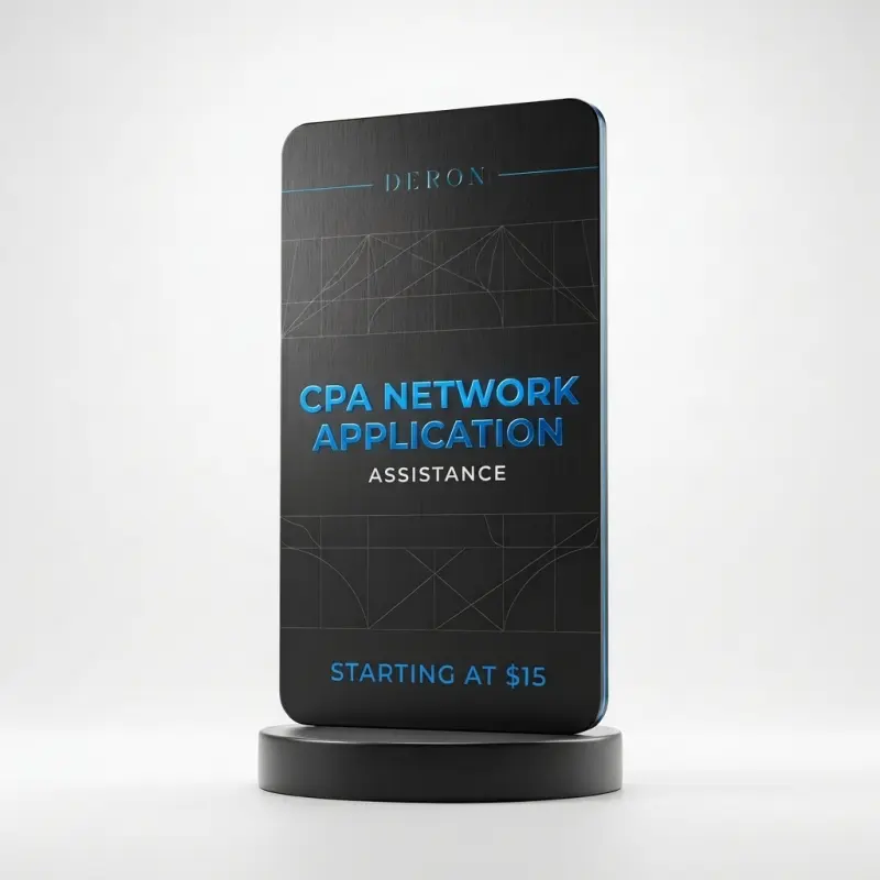 CPA Network Application Assistance