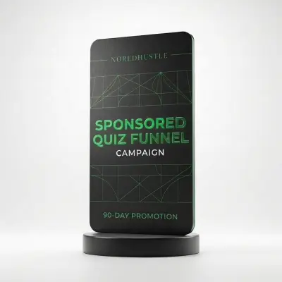 NoredHustle Sponsored Quiz Funnel Campaign